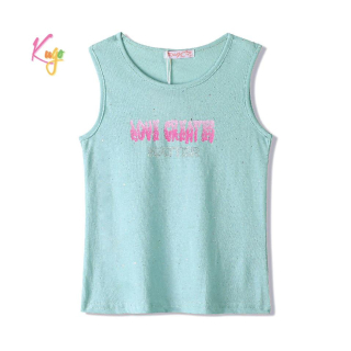 Dívčí tílko Kugo BC2393 mentolové